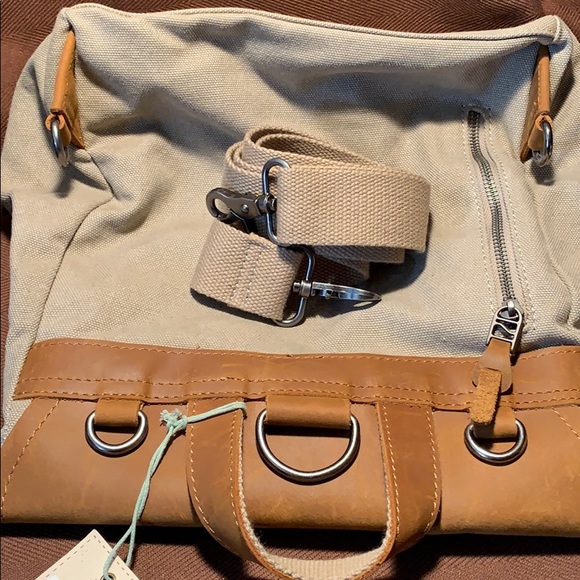 NWT TSD leather backpack/shoulder/crossbody bag main image 10